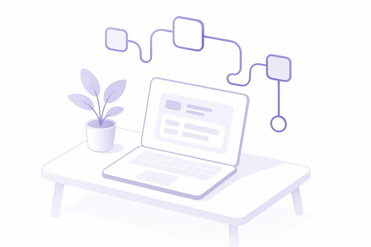 DoubleAM's automation workspace connecting tools and AI workflows
