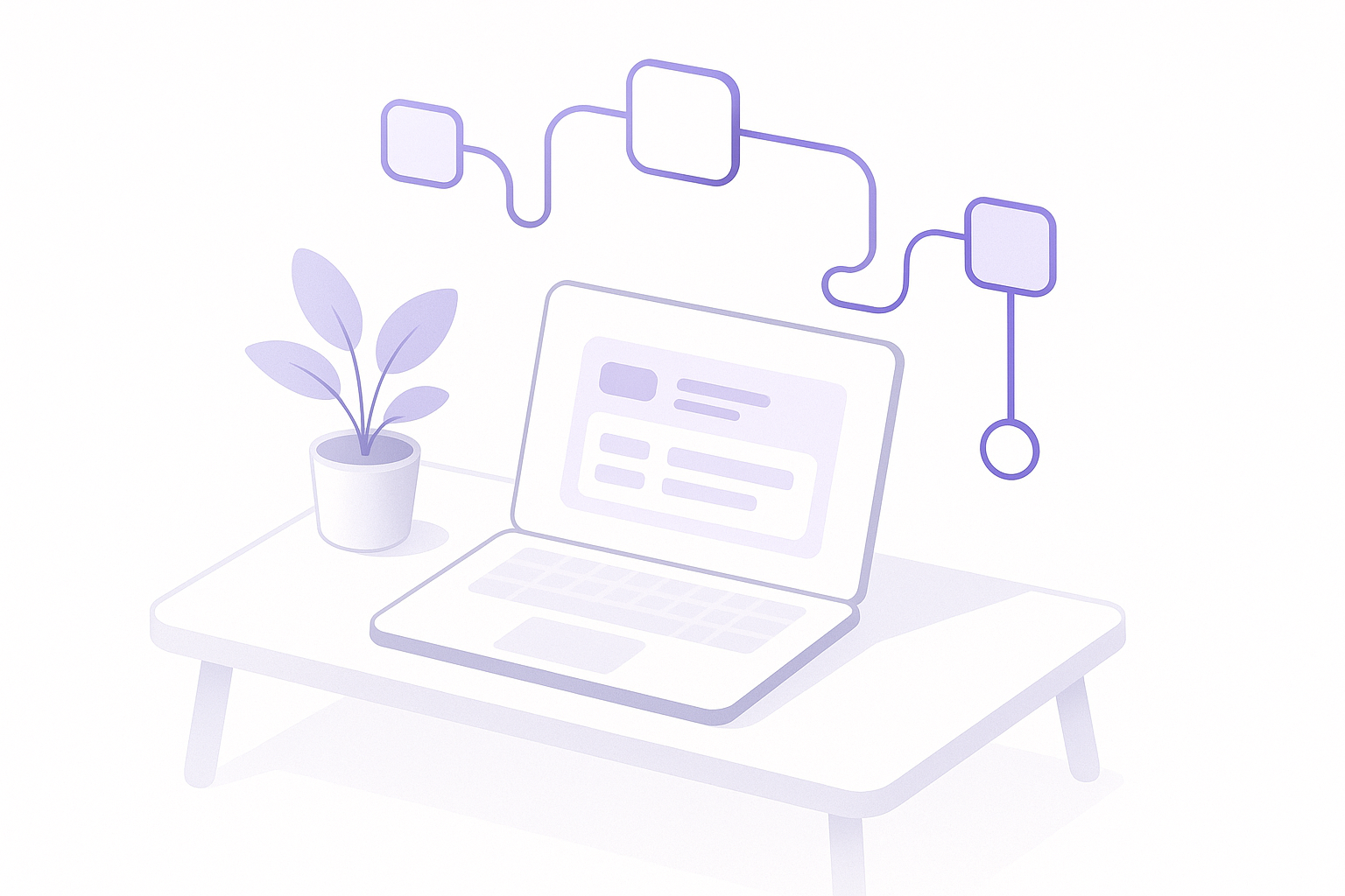 DoubleAM's automation workspace connecting tools and AI workflows